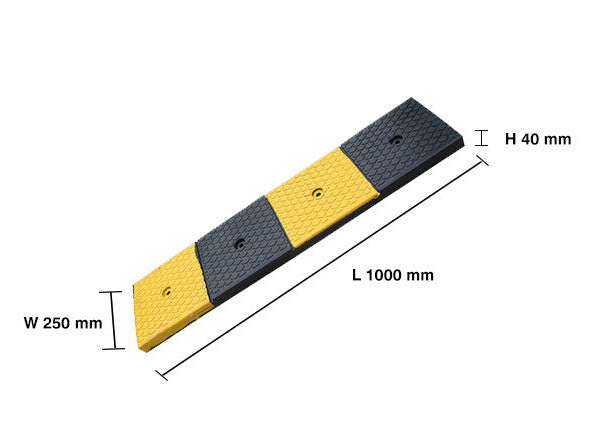 סף גומי 4 ס״מ