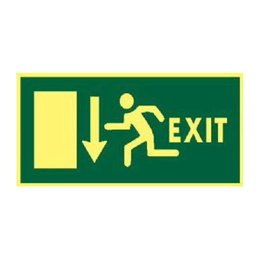 שלט פולט אור- exit